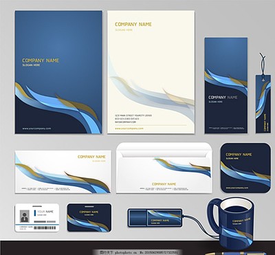 企業(yè)VI設(shè)計(jì)模板素材與名片制作指南